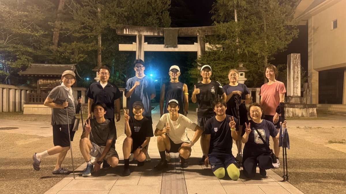 上杉 Run&Walk 2026.8.19 集合写真