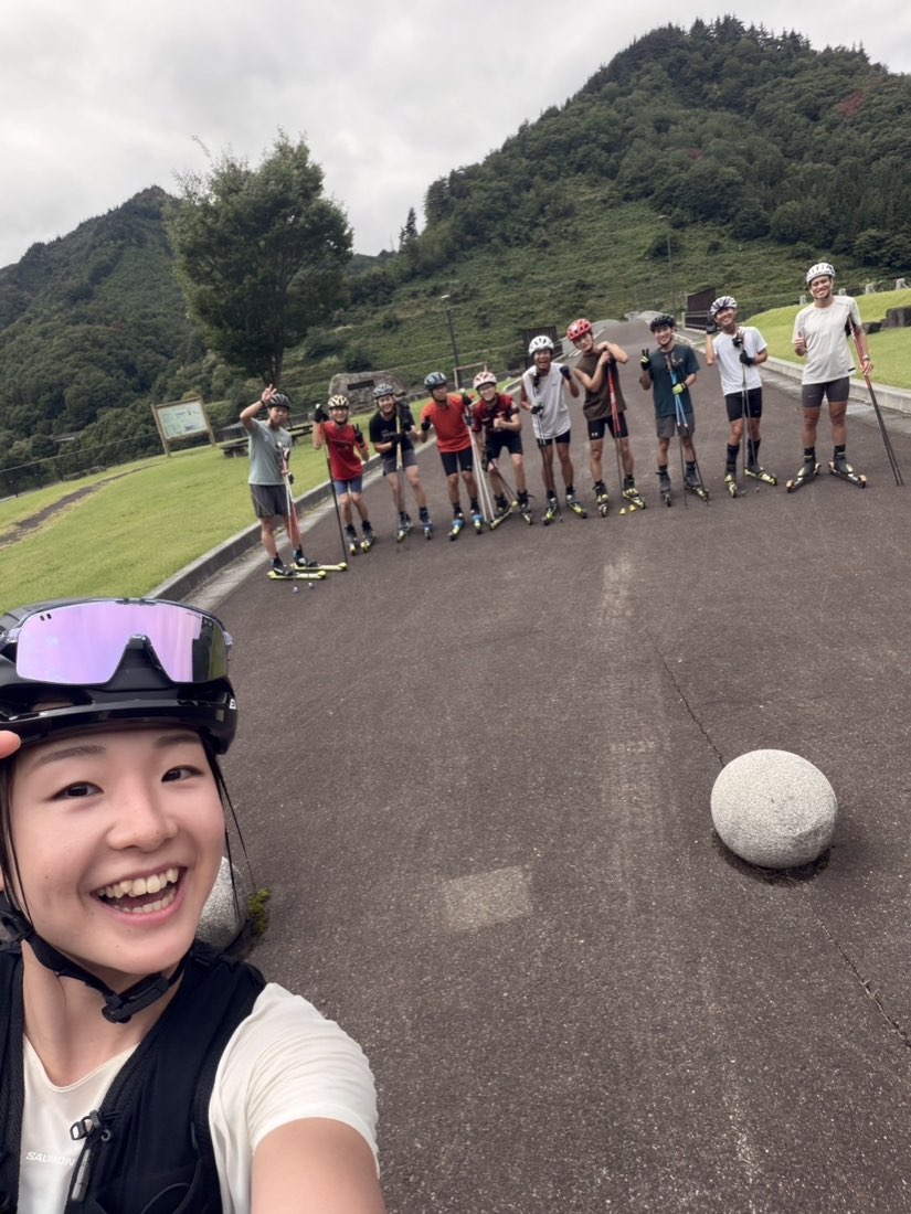 山形大学スキー部 練習会 2026.8.31 綱木川ダム